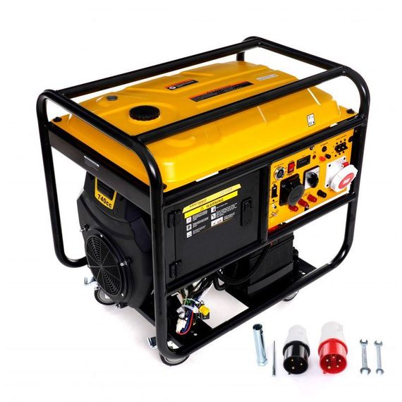 Бензиновий генератор трифазний 13 / 15 kW KD196 | Зображення 7