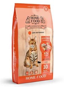 Home Food Сухий корм для активних котів 10 кг