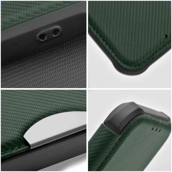 Кожаный чехол книжка GETMAN Razor (PU) для Xiaomi Redmi Note 13 Pro 4G / Poco M6 Pro 4G | Зображення 3