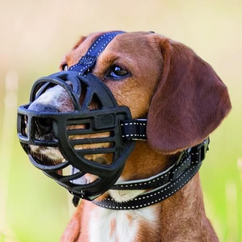 Намордник Trixie Muzzle Flex для собак, силиконовый, M (черный) | Зображення 4