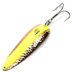 Блешня Dardevle 93mm 28g #Hmrd Copper w/Chrt Stripe (00-387)