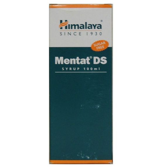 Комплекс для профілактики роботи головного мозку Himalaya Mentat DS Syrup 100 ml /20 servings/ | Зображення 1