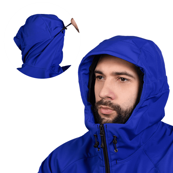 Куртка Rubicon SoftShell Синя (7493), S | Зображення 4