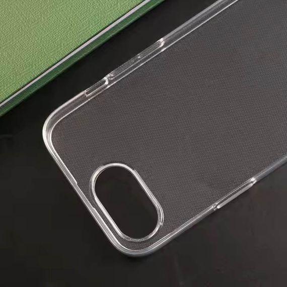 TPU чехол Epic Transparent 1,5mm для Apple iPhone 16e (6.1") Бесцветный (прозрачный) | Зображення 1