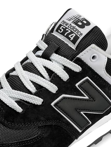 Мужские кроссовки New 574 Black White Grey Динаміка твого стилю весна / літо / осінь A4173 45 29 | Зображення 6