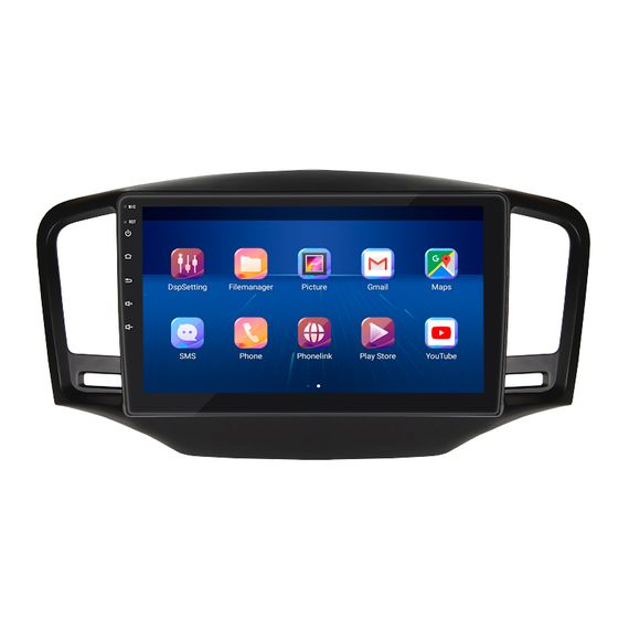 Штатна магнітола Lesko для MG 350 2010-2015 екран 9" 6/128Gb 4G Wi-Fi GPS Top