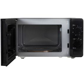 Мікрохвильова піч Adler AD 6206 20л/ 700Вт/ мех.керув./ відкр.кнопкою/ чорна