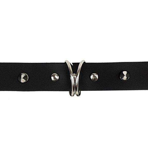 Нашийник з шипами та повідцем Art of Sex - Collar Spikes and Leash Sex Aura | Зображення 2