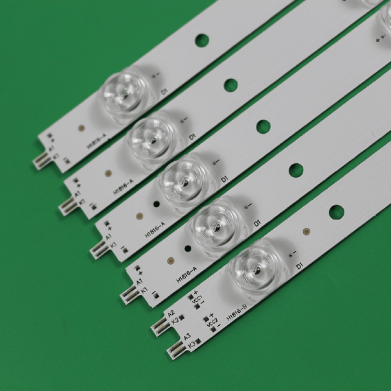 LED підсвітка TV 43" inch 10-led 850mm 3V Kivi: 43UX10S, 43UK30G, 43FK30G, 43UR50GU, 43UP50GU 5шт. 855 | Зображення 1