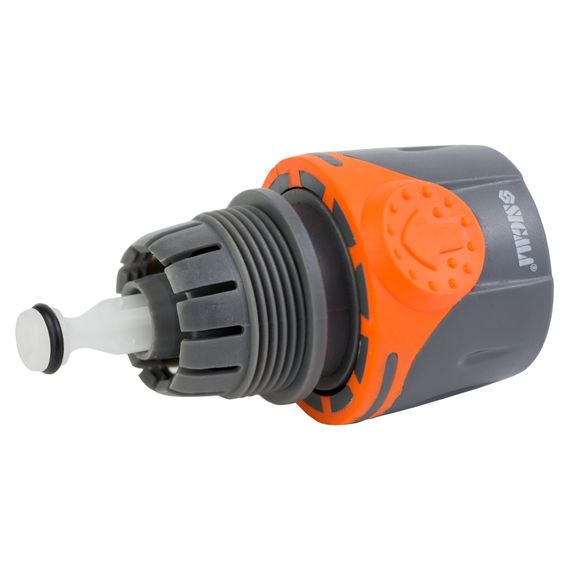 Конектор 1/2" Flora швидкознімний для шланга 1/2" аквастоп (ABS+TPR) (5015494) | Зображення 5