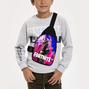 Сумка через плече дитяча Fortnite 29х17 см сумка слінг для хлопчика (01944)