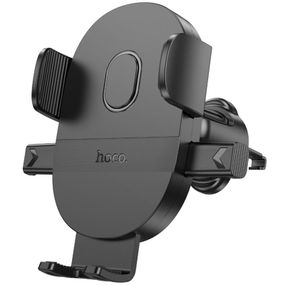 Автотримач Hoco H18 Mighty one-button (air outlet) Black