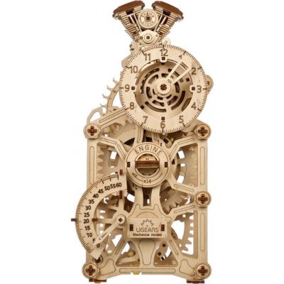 Конструктор Ugears Часы Двигатель (6337516) | Зображення 1