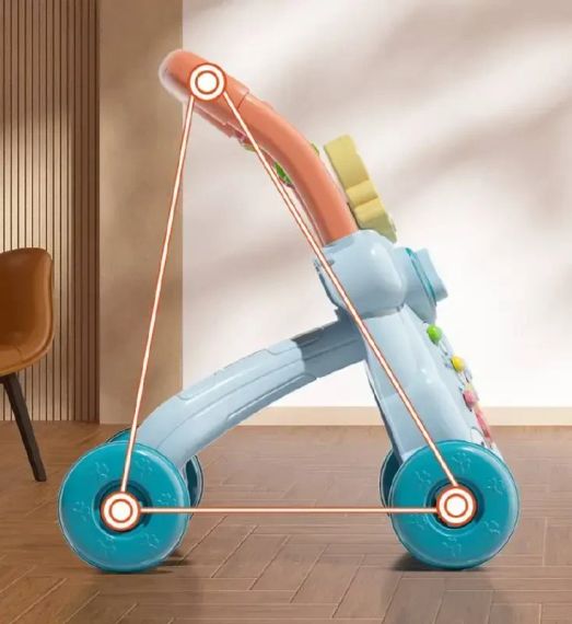 Дитячі ходунки-каталка з розвиваючим центром – перші кроки з радістю та користю | Зображення 4