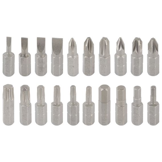 Набір біт Ultra 25мм ¼" з тримачем 20шт S2 (блістер) 4016712 | Зображення 1