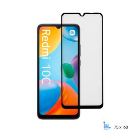 2E Захисне скло Basic для Xiaomi Redmi 10C, 2.5D FCFG, (1 Pack) Black border (2E-MI-10C-SMFCFG-BB)