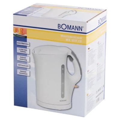 Електрочайник Bomann WK 5011 CB white (WK5011CB white) | Зображення 2