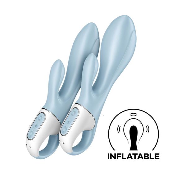 Вібратор-кролик надувний Satisfyer Air Pump Bunny 1 Sex Aura