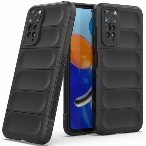 Чохол силіконовий MagCase для Xiaomi Redmi Note 11 4G / 11s колір Чорний | Зображення 1
