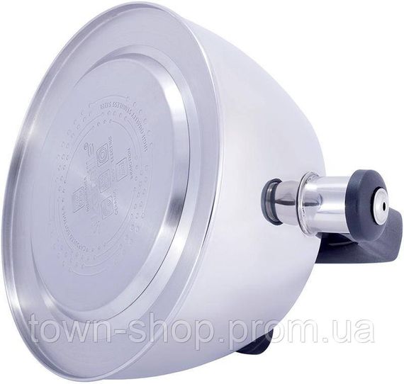 Чайник Kamille Whistling Kettle Thermo 3л из нержавеющей стали со свистком и термометром KM-1077 | Зображення 3