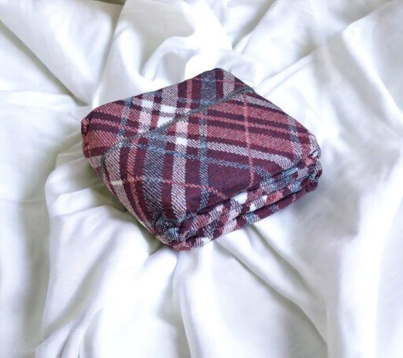 Плед Pupilla 200×220 см. Sheggy Bordo | Зображення 1