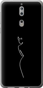 Чехол на Nokia 8 Силуэт1 "4590u-1115-17620"
