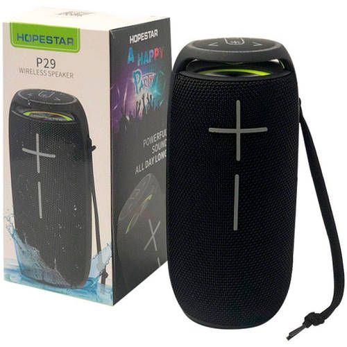 Портативна колонка Hopestar P29 15Вт USB, AUX, FM, Bluetooth чорна (P29) | Зображення 5