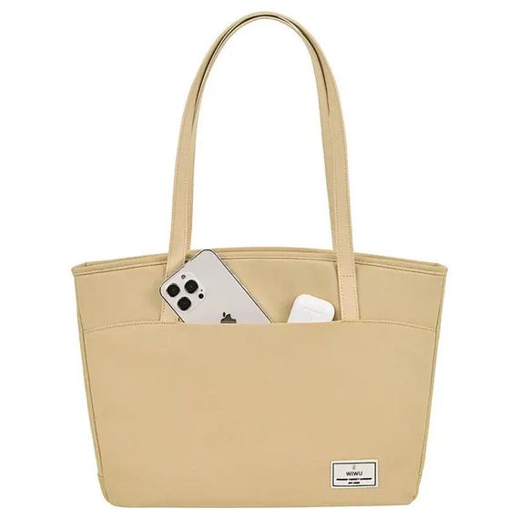 Сумка для ноутбуку WIWU Ora Tote 14'' Biege | Зображення 1