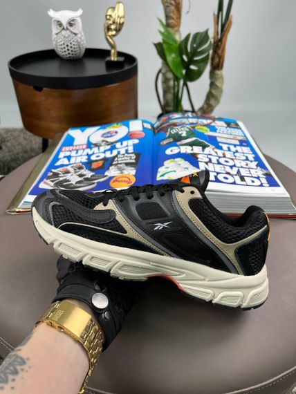 Чоловічі кросівки Re2ebok Premier Trinity KFS Black Beige весна / літо / осінь A3791 43 27.5 см | Зображення 4