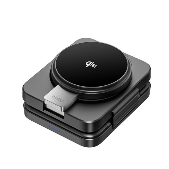 БЗУ WIWU Wi-W028 QI2 3 in 1 wireless charger Black | Зображення 2