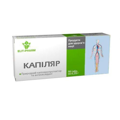 Капіляр таблетки №80