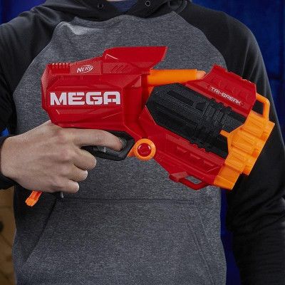 Игрушечное оружие Hasbro Nerf бластер МЕГА Три-брейк (E0103) | Зображення 3