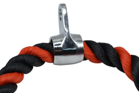 Канат для трицепса з подвійним хватом Павер сістем PS-4041 Triceps Rope Black/Red | Зображення 7
