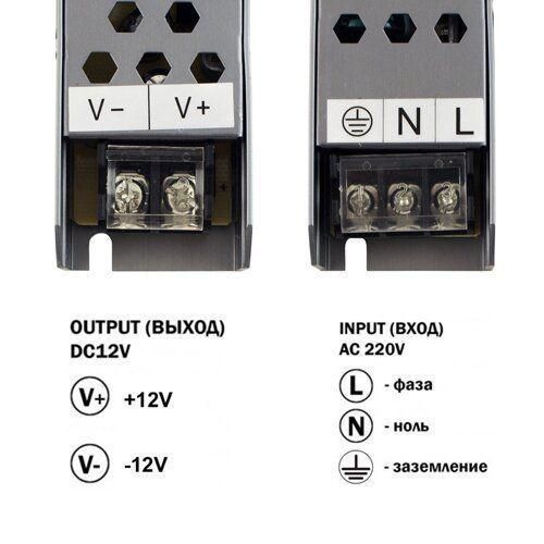 Блок живлення BIOM Professional DC12 60W BPU-60 5А | Зображення 3