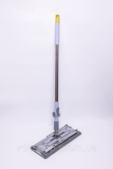 Швабра для пола с телескопической ручкой и насадкой, подходит для плитки, ламината, линолеума, уборки дома HP-35015-50 | Зображення 5