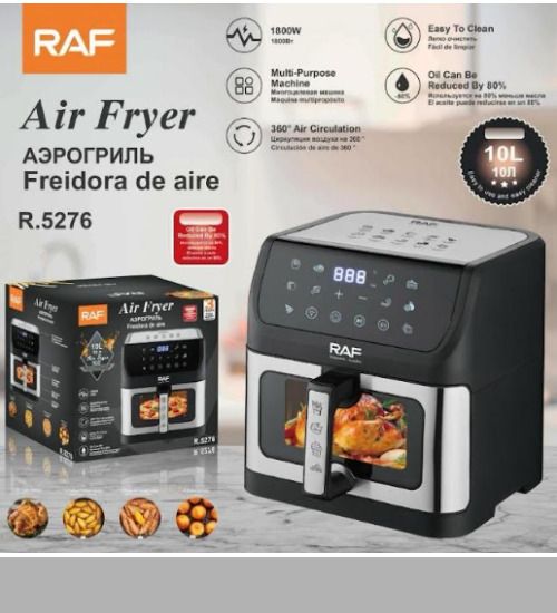Повітряна фритюрниця з економією олії 90% RAF R-5276 10L 1800Вт (46361-R.5276_2798) | Зображення 4