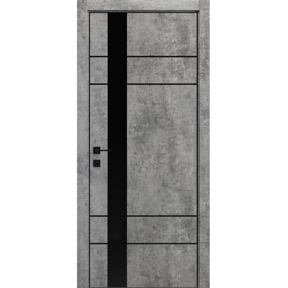 Двері міжкімнатні Rodos MODERN Flat-05 INSIDE мрамор сірий