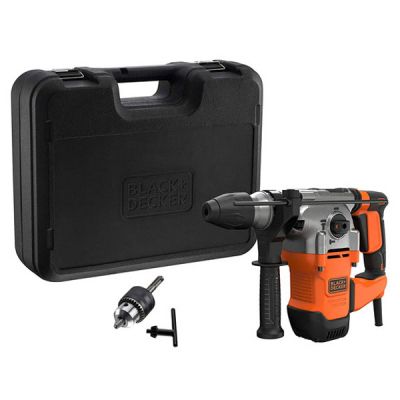 Перфоратор Black&amp;Decker SDS-Plus, 1250 Вт, 4.4 Дж (BEHS03K) | Зображення 1