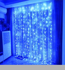 Гірлянда LED Водоспад XPRO 3м х 2м 320 синіх світлодіодів (47666-7603_347)