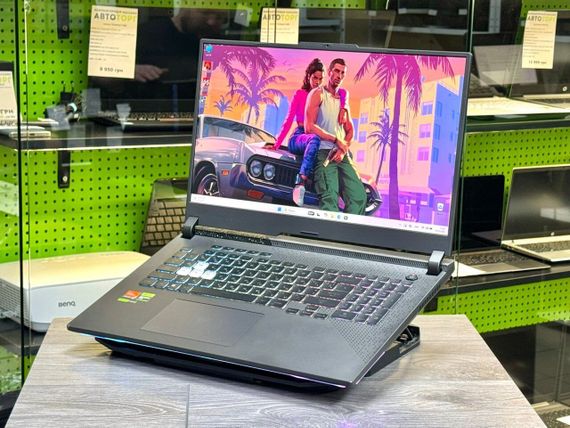 Ігровий ноутбук Asus ROG Strix G17 G713RC / 17.3" (1920x1080) IPS / AMD Ryzen 7 6800HS (8 (16) ядер по 3.2 - 4.7 GHz) / 32 GB DDR5 / 512 GB SSD M.2 / nVidia GeForce RTX 3050, 4 GB GDDR6, 128-bit / WebCam / Win 11 б/в | Зображення 3