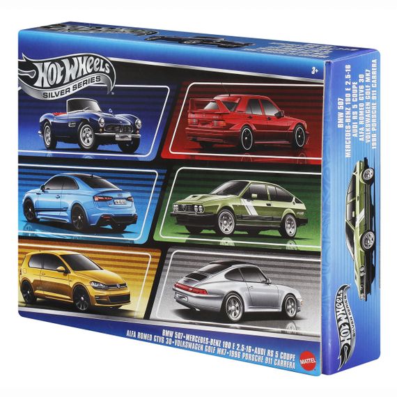 Тематичний набір машинок "Дорогами Європи" JBY79 Hot Wheels, 6 машинок, у коробці | Зображення 2