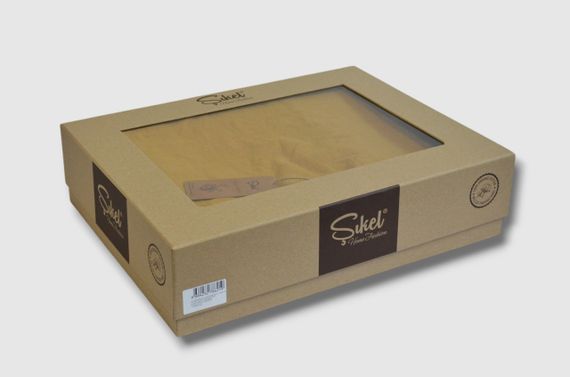 Постільна білизна Sikel Stonewashed Soho 200 х 220 см Hardal | Зображення 4