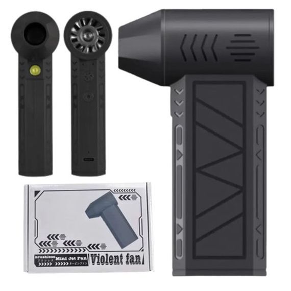 Ручний акумуляторний міні-турбовентилятор, компресор, Автомобільний турбовентилятор для видалення пилу