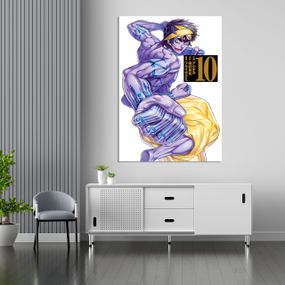 Плакат-постер з принтом Кавун Record of Ragnarok Повість про кінець світу Shiva Шива А3 ПЛ000735(А3+)