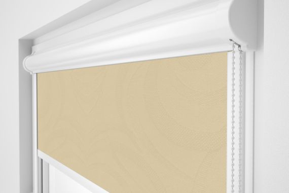 Рулонная штора Rolets Фестиваль 2-701-400 40x170 см закрытого типа Светло-бежевая