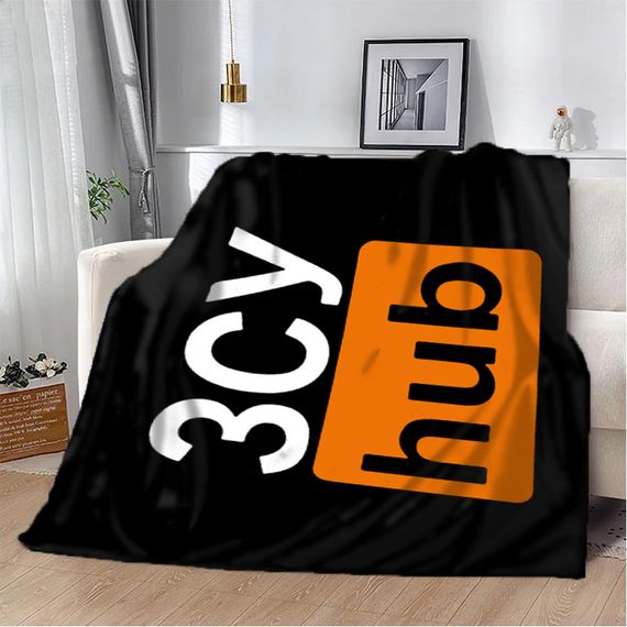 Плед патріотичний 3D ЗСУ hub чорний 10598 160х200 см