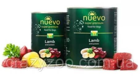 Вологий корм для собак Nuevo з ягням та картоплею 800 г 95011 | Зображення 2