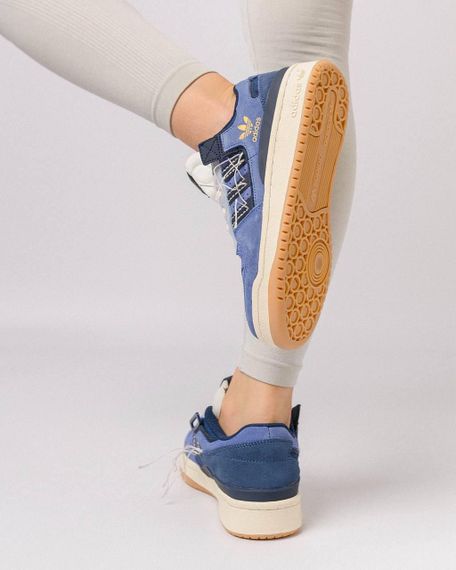 Жіночі кросівки A-didas Forum 84 Low “Off White” Navy White New , В'єтнам | Зображення 3