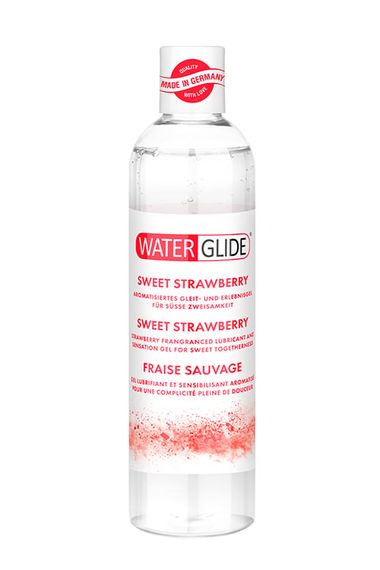 Лубрикант - WaterGlide Sweet Strawberry, 300 мл