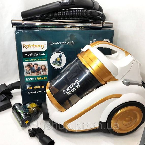 Гарний пилосос з фільтром нера, Пилосос для квартири потужний Потужний колбовий з контейнером SA-81 | Зображення 6